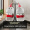 Rotating Kitchen Utensil Stand 8Hook Countertop Storage Hanger Professional Culinary Tool Organiz 3