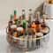 Rotating Clear Container Bin Round Countertop Spice Bottle Organizer Executive Pantry Cabinet T 7