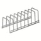 Compact Metal Plate Holder Executive 8Slot Dish Drying Rack Minimalist Cabinet Countertop Organi 6