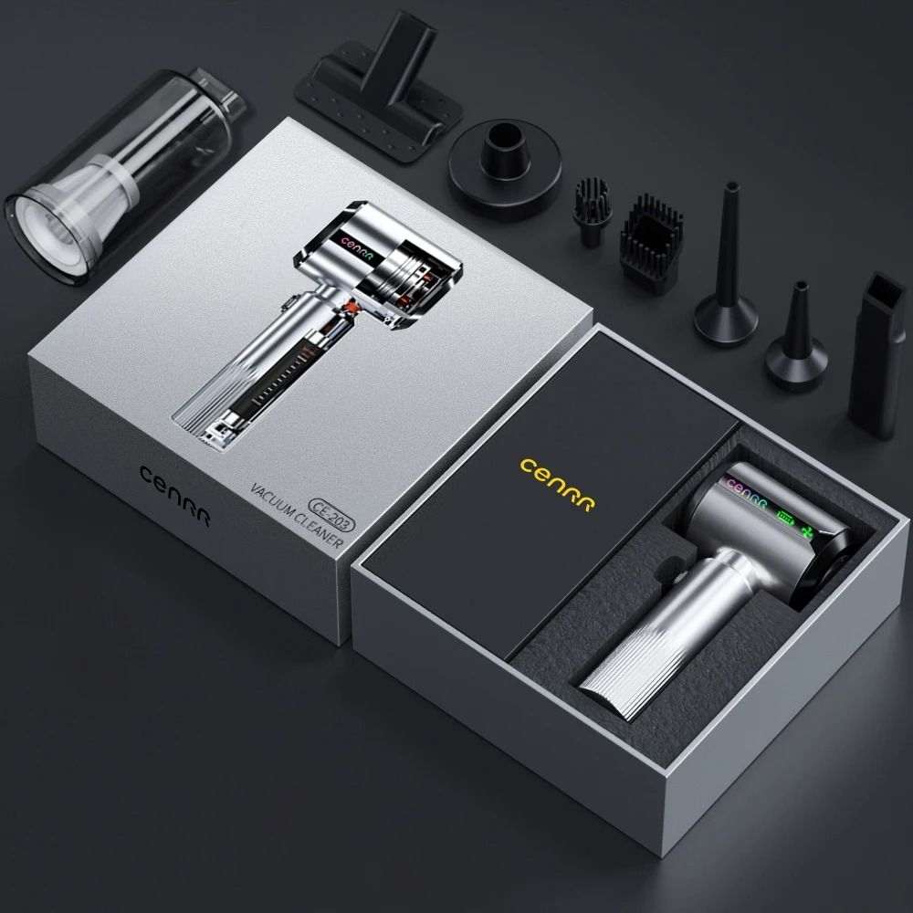 Wireless Mini Car Vacuum Powerful HighSuction Handheld Cleaner Portable Executive Interior Detail 6