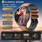 2025 Nursing Health Laser Smartwatch Blood Pressure Pulse Monitor Executive Wellness Bluetooth C 10