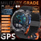 TRex 3 Pro Tactical GPS Smartwatch Offline Maps 4GB Memory 10ATM Military Grade 1000mAh Sports T 9