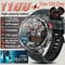 TRex 3 Pro Military Smart Watch 1100mAh Battery GPS Compass Rugged 10ATM Waterproof Sports Track 11