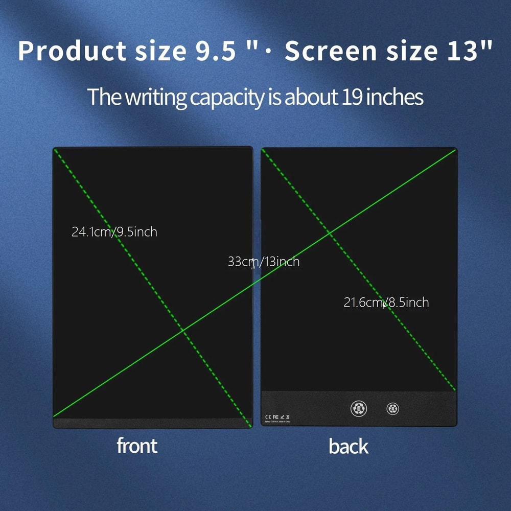 95 Superfine LCD Writing Tablet UltraThin Digital Notepad Executive Minimalist Creative Sanctuary 2