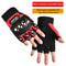 Tactical SplitFinger HalfGloves Rugged SteelCased Defense Interface 9
