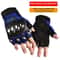 Tactical SplitFinger HalfGloves Rugged SteelCased Defense Interface 8
