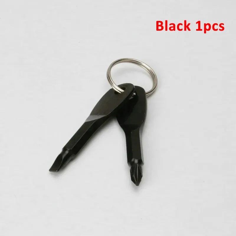 Multifunctional EDC Key Screwdriver 60mm SelfDefense Safety Interface 7