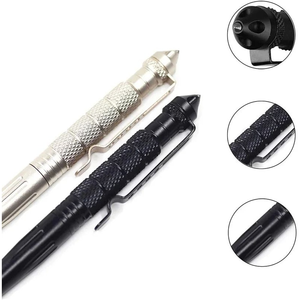 Multifunctional Mini Pocket Tactical Pen AntiSkid Defense Signature Tool For Outdoor Sports And Cam 3