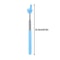 Telescopic Teaching Pointer With Finger Design Stainless Steel Extendable Whiteboard Presentation R 13