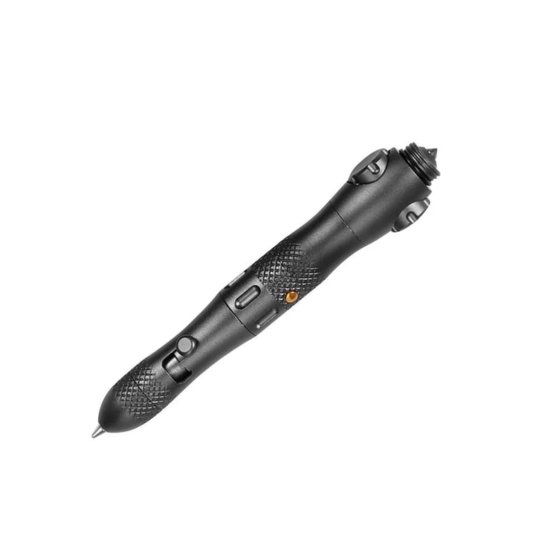 Tactical Decompression Gyro Pen With Integrated LED Light And Window Breaker Emergency Survival Too 3