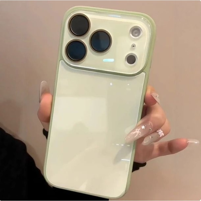 Luxury Candy Color Tempered Glass Case With Camera Protection For IPhone 17 Pro Max 16 15 14 13 Sho 12