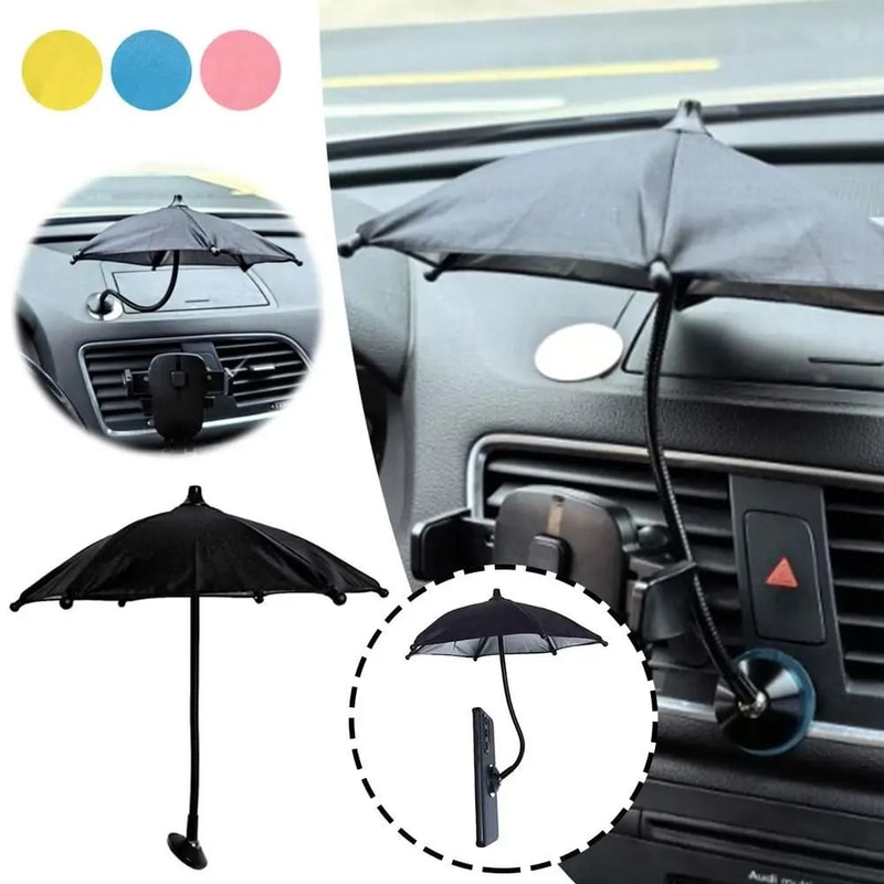 Magnetic Phone Umbrella AntiGlare Sun Shade With 360 Rotation For IPhone 17 16 15 14 Pro Max And An 1