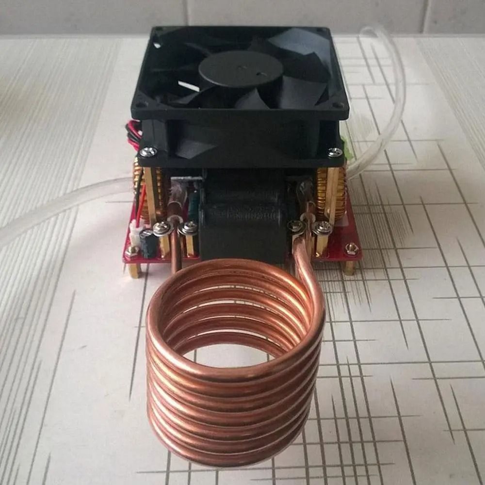 1000W ZVS Induction Heating Board Module With Copper Coil Low Voltage HighFrequency Power Supply Fo 4