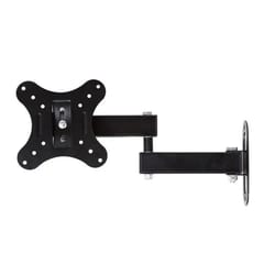 universal adjustable tv wall mount bracket for 10-27 inch lcd led monitors heavy duty full motion screen holder