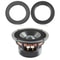 Professional Speaker Rubber Edge Surround Repair Kit For 412 Inch Woofers HighElasticity Replacemen 0