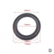 Professional Speaker Rubber Edge Surround Repair Kit For 412 Inch Woofers HighElasticity Replacemen 9