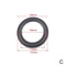 Professional Speaker Rubber Edge Surround Repair Kit For 412 Inch Woofers HighElasticity Replacemen 8