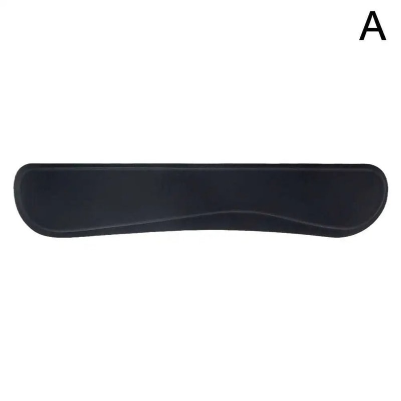 Memory Foam Keyboard Wrist Rest Pad NonSlip Superfine Fibre Ergonomic Support For Gaming And Office 6