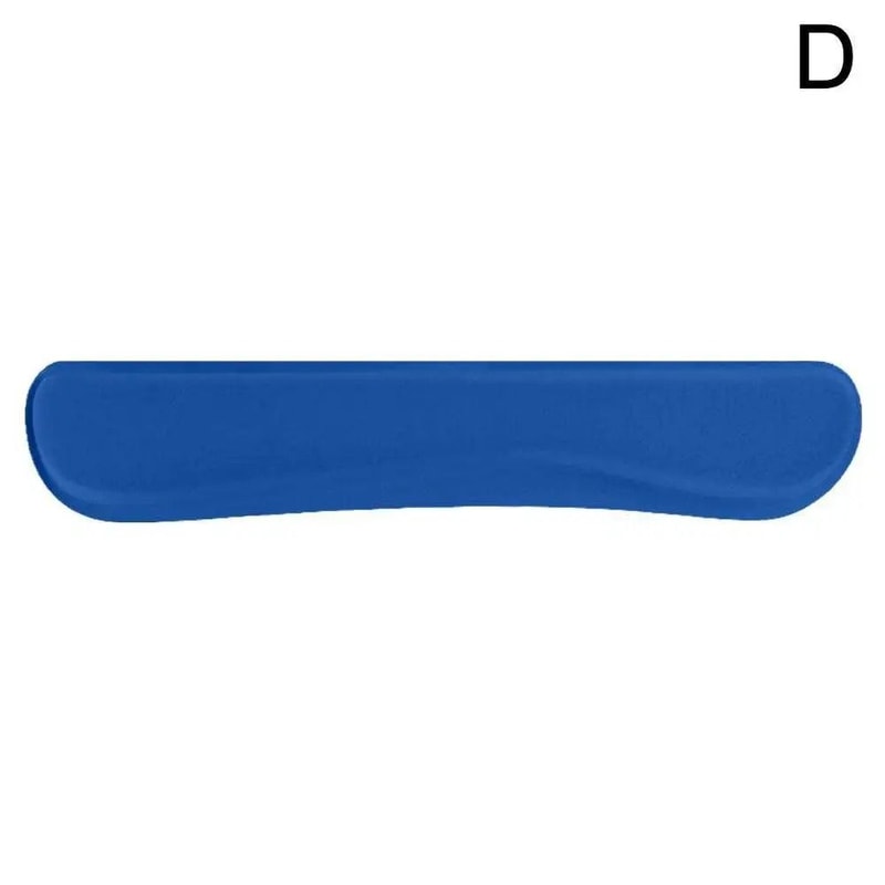 Memory Foam Keyboard Wrist Rest Pad NonSlip Superfine Fibre Ergonomic Support For Gaming And Office 8