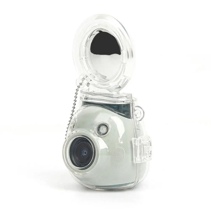 Fuji Instax Pal Crystal Case Transparent AntiScratch Protective Shell With Integrated Selfie Mirror 3