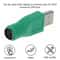USB Female To PS2 Male Mouse And Keyboard Converter Adapter For Legacy Computer Systems 4