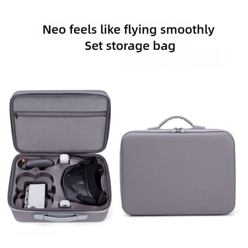 DJI Neo Motion Fly More Combo Hard Shell Travel Case With HighGrade Fabric And Precision Molded Sto 0