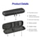 Black EVA Hard Shell Stylus And Pen Pouch With Internal Mesh Organizer And Secure Zipper Closure 3