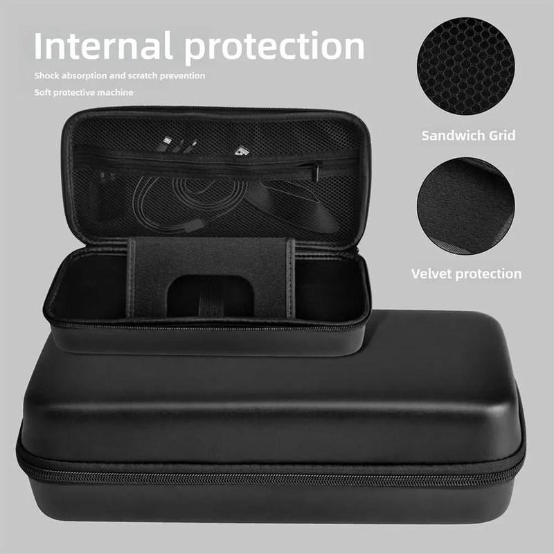 MSI Claw 8 EVA Hard Shell Portable Protective Travel Case With Shockproof Storage And Secure Zipper 2