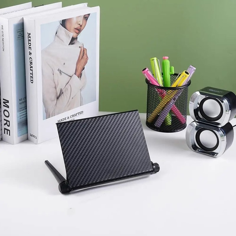 Adjustable TV Screen Top Shelf And Computer Monitor Riser Desktop Storage Stand For Media Players A 2