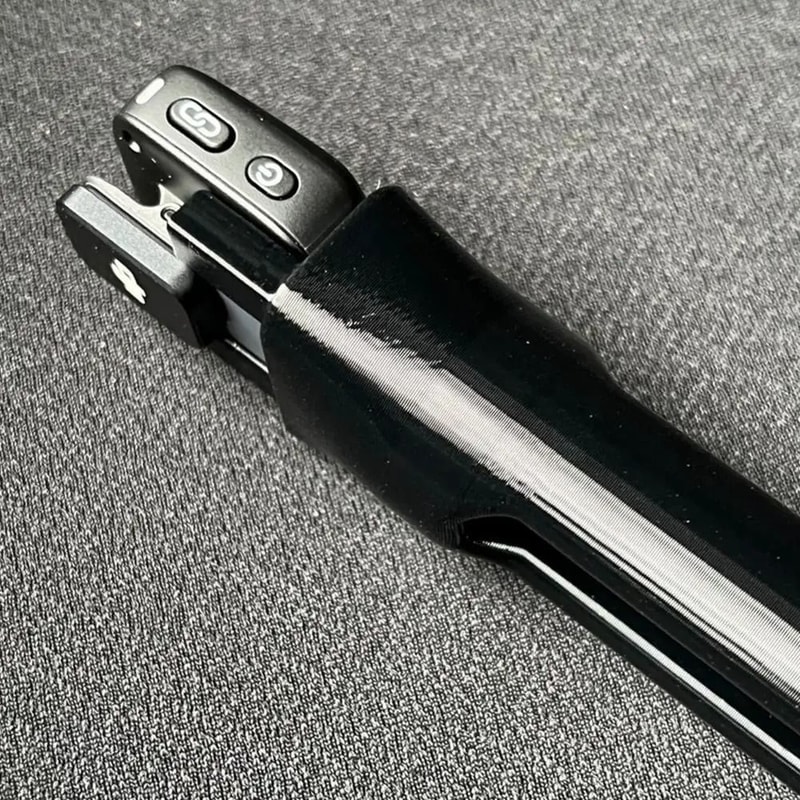 Wireless Handheld Interview Microphone Adapter For DJI Mic Mini Professional Extension Handle For N 0