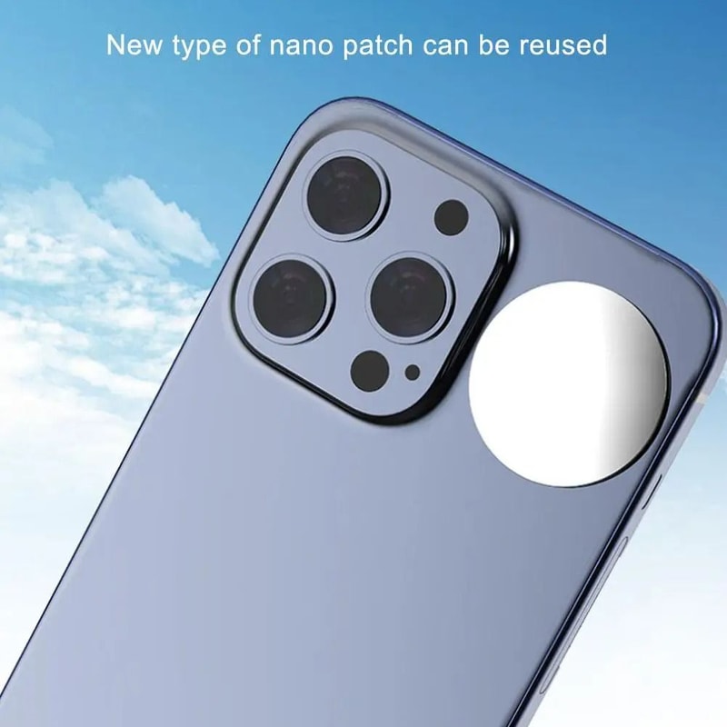 Adhesive Rear Selfie Mirror Phone StickOn Vlog Mirror Booster For HighDefinition Rear Camera Selfie 2