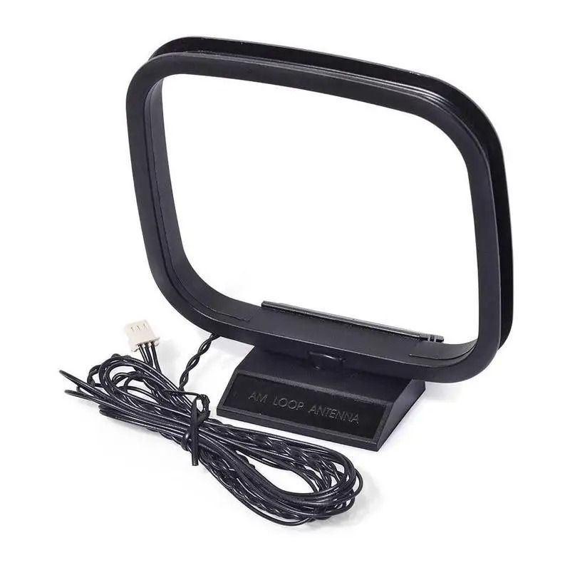 Mini Universal FM AM Radio Loop Antenna For Sony And Sharp HiFi Stereo Audio Receiver Systems 6