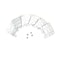 Mini PCIE HalfHeight To FullHeight Metal Bracket Adapter For Wireless WiFi And 3G Network Cards 5