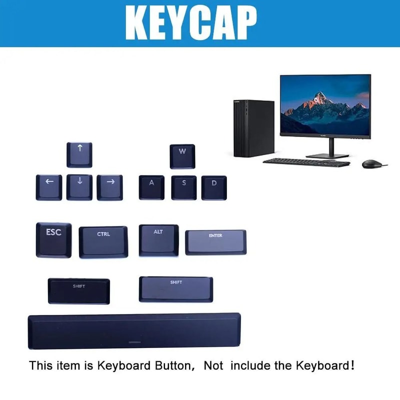 Replacement Keycaps For Logitech G913 G915 G813 G815 Mechanical Keyboard Gaming Keycap Set 1