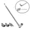 HighFidelity 76cm Telescopic DABFM Radio Antenna Universal 4Piece Aerial Set With MultiAdapter Log 0