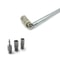 HighFidelity 76cm Telescopic DABFM Radio Antenna Universal 4Piece Aerial Set With MultiAdapter Log 3