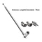 HighFidelity 76cm Telescopic DABFM Radio Antenna Universal 4Piece Aerial Set With MultiAdapter Log 5