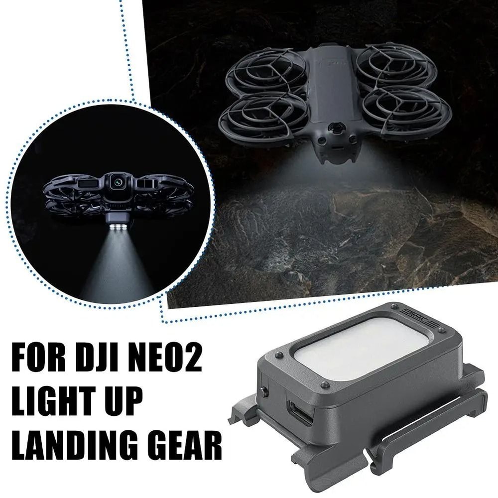 Illuminated HeightExtension Landing Gear For DJI Neo NightFlight Collision Avoidance Drone Tripod 1