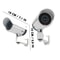 Realistic DIY Dummy Surveillance Camera Waterproof IndoorOutdoor Fake CCTV With LED Flashing Light 0