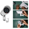 Realistic DIY Dummy Surveillance Camera Waterproof IndoorOutdoor Fake CCTV With LED Flashing Light 1