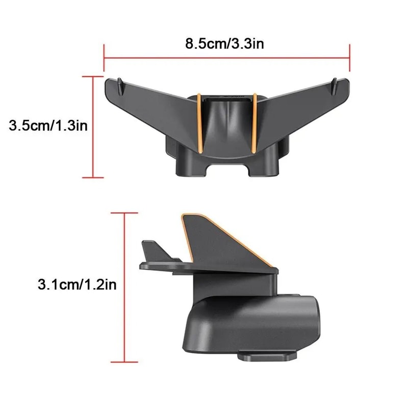 DJI Avata 2 Aerodynamic Rear Tail Wing DualFunction Drag Reduction Battery AntiRelease Buckle 5