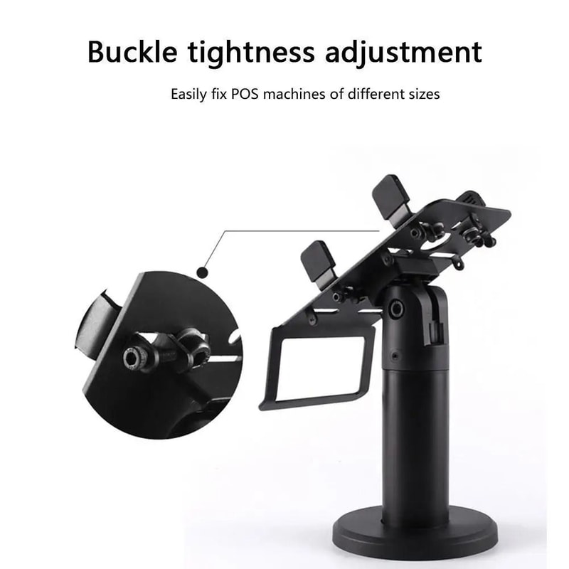 HeavyDuty Rotatable POS Terminal Stand 360 Adjustable Countertop Credit Card Machine Bracket 3