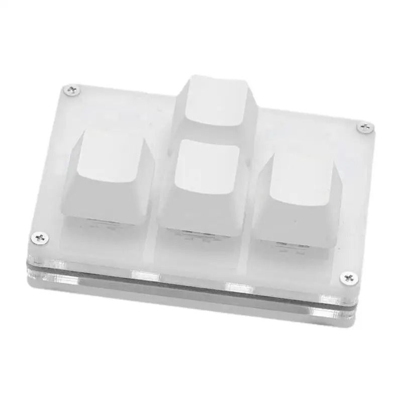 Mechanical 4Key Programmable Mini Keypad Custom Directional Arrow Pad Macro Shortcut Controller 6