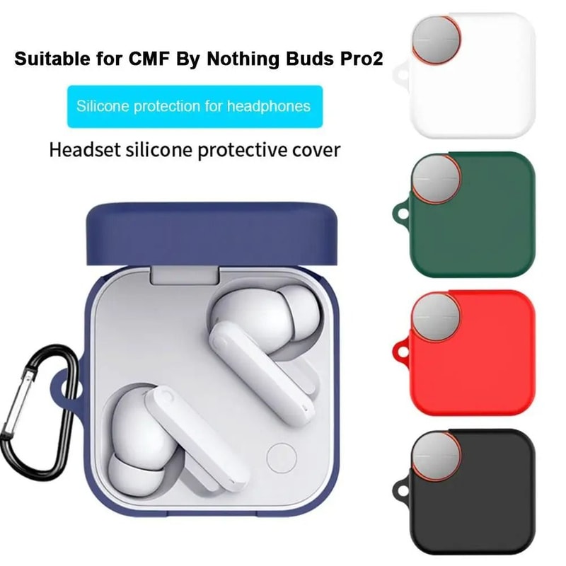 UltraThin Silicone Protective Case For CMF Buds Pro 2 ImpactResistant Shield For CMF By Nothing 1