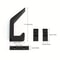 Acoustic Panel Precision Hooks Set Of 2 NoDrill Mounting Solution For Soundproofing Studio Organi 2