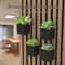 Square Acoustic Panel Planter Storage Box HighFidelity NoDrill Greenery Rack For Home Studios Of 4