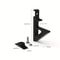 SoundAbsorbing Board Brackets Set Of 4 DrillFree Display Support For Acoustic Panels Studio Shelv 5