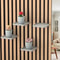 Acoustic Panel Integrated Tray NoDrill Equipment Shelf For 13mm 15mm Soundproofing Boards 2