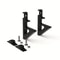 SoundAbsorbing Board Brackets Set Of 2 DrillFree Display Support For Acoustic Panels Studio Shelv 6