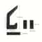 Acoustic Panel Precision Hooks Set Of 3 NoDrill Mounting Solution For Soundproofing Studio Organi 3